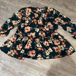 Womens floral blouse